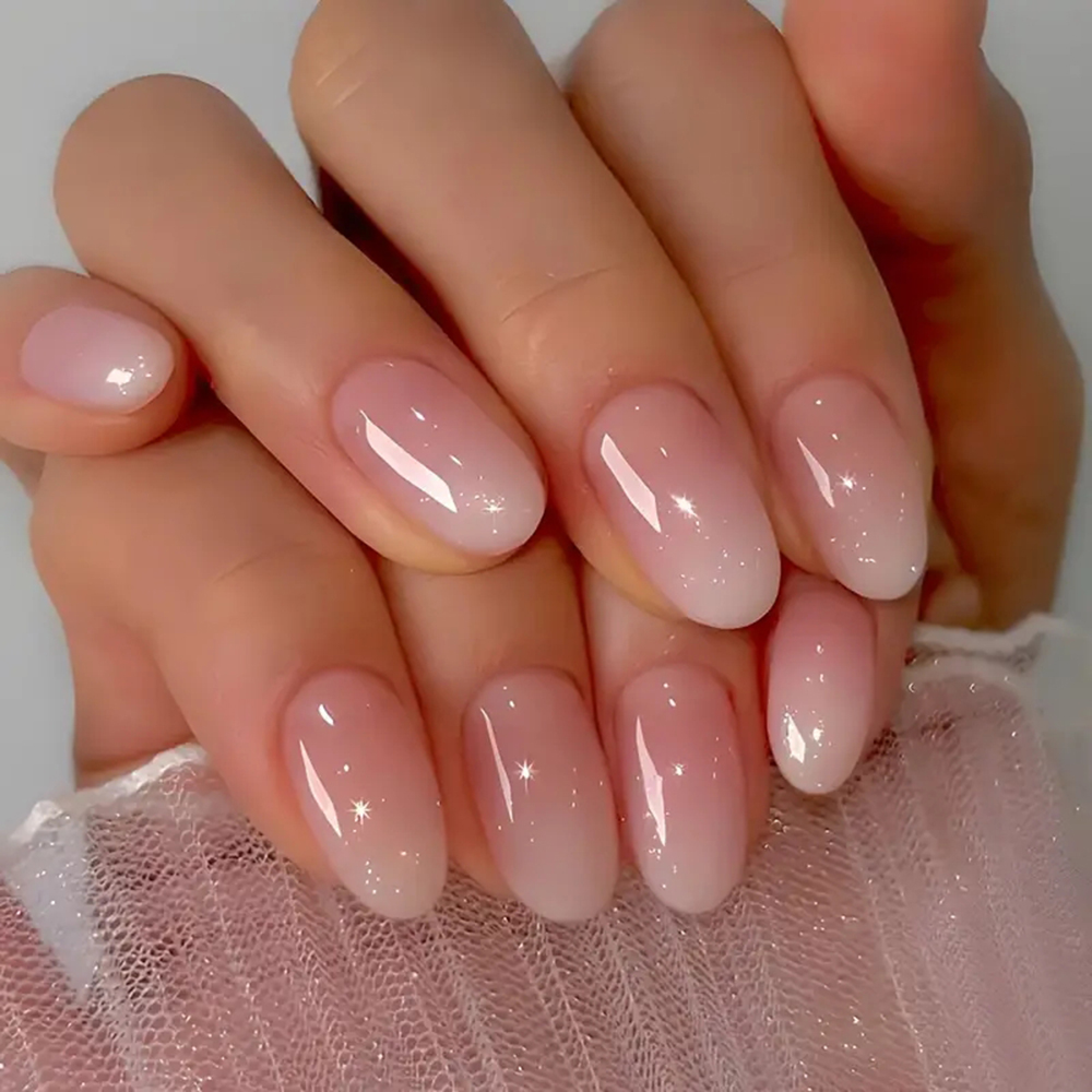 Nail Art Pink - Artag 24 pçs médio amêndoa chaircolor