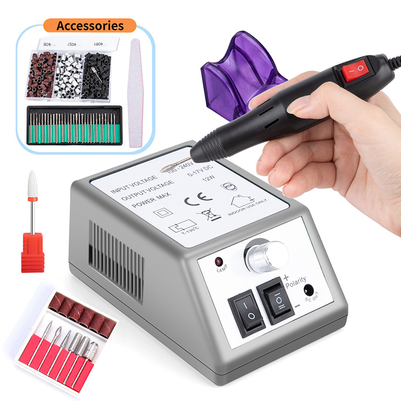 Novos modelos de lixa de unhas - Nail Drill Machine avaliação e preço