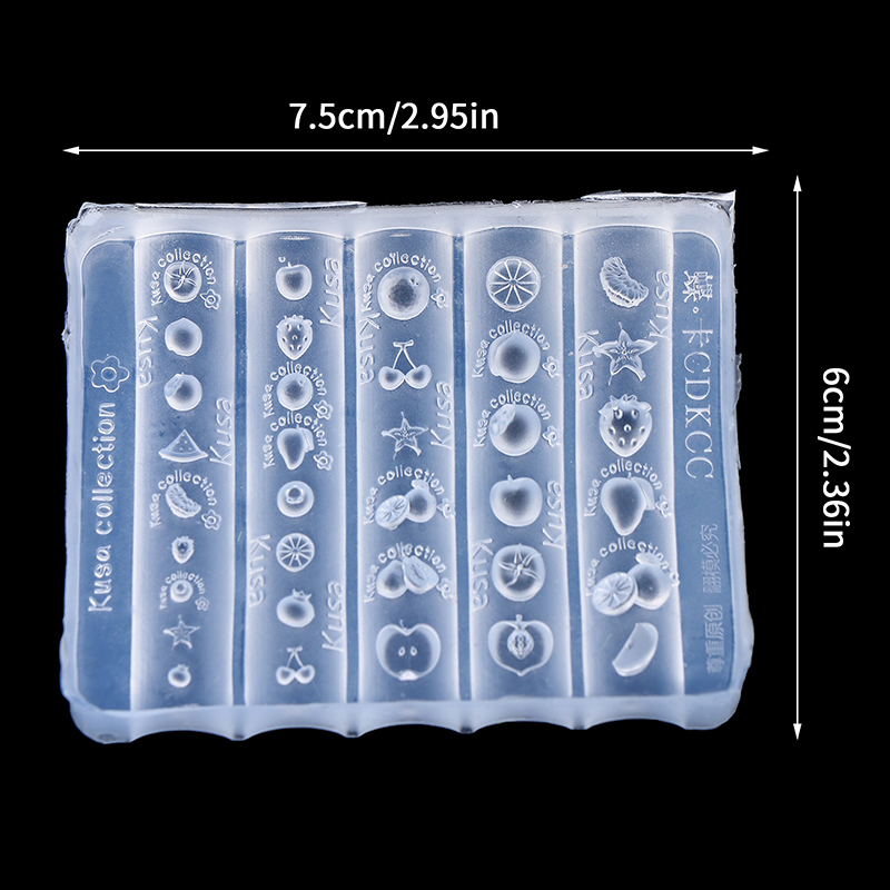 Novo Molde de Silicone para Un - Nail Art Orange avaliação e preço