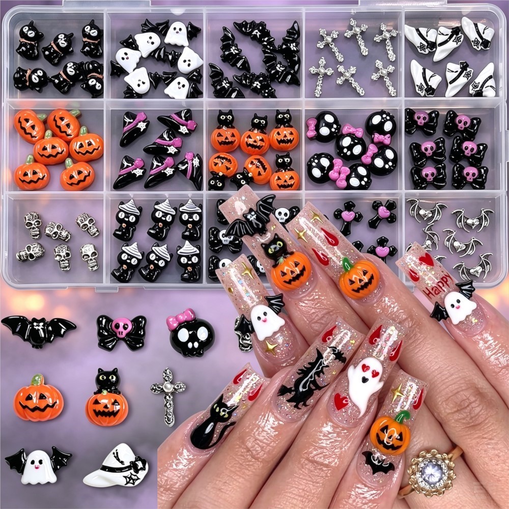 15grid 3D Adoráveis Gemas para - Nail Art Valentines Day avaliação e preço