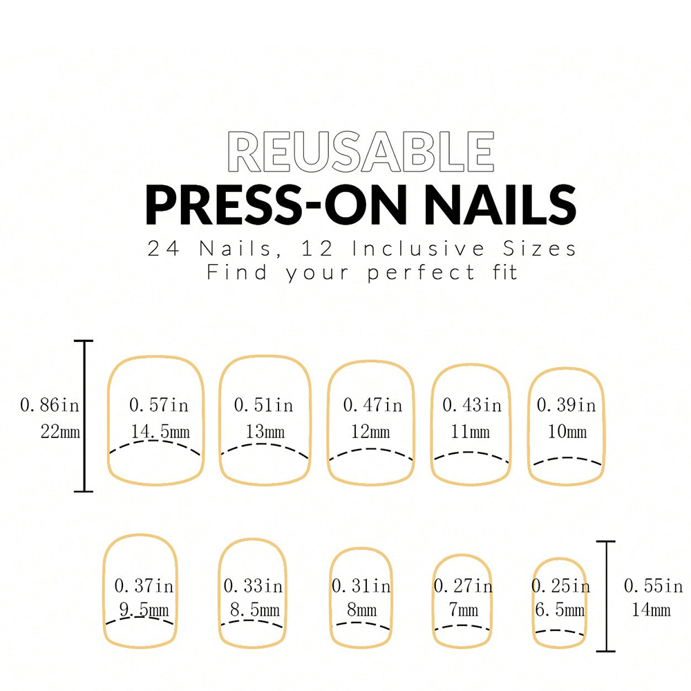 ARTAUG 24 peças de imprensa mé - Nail Art Pink avaliação e preço