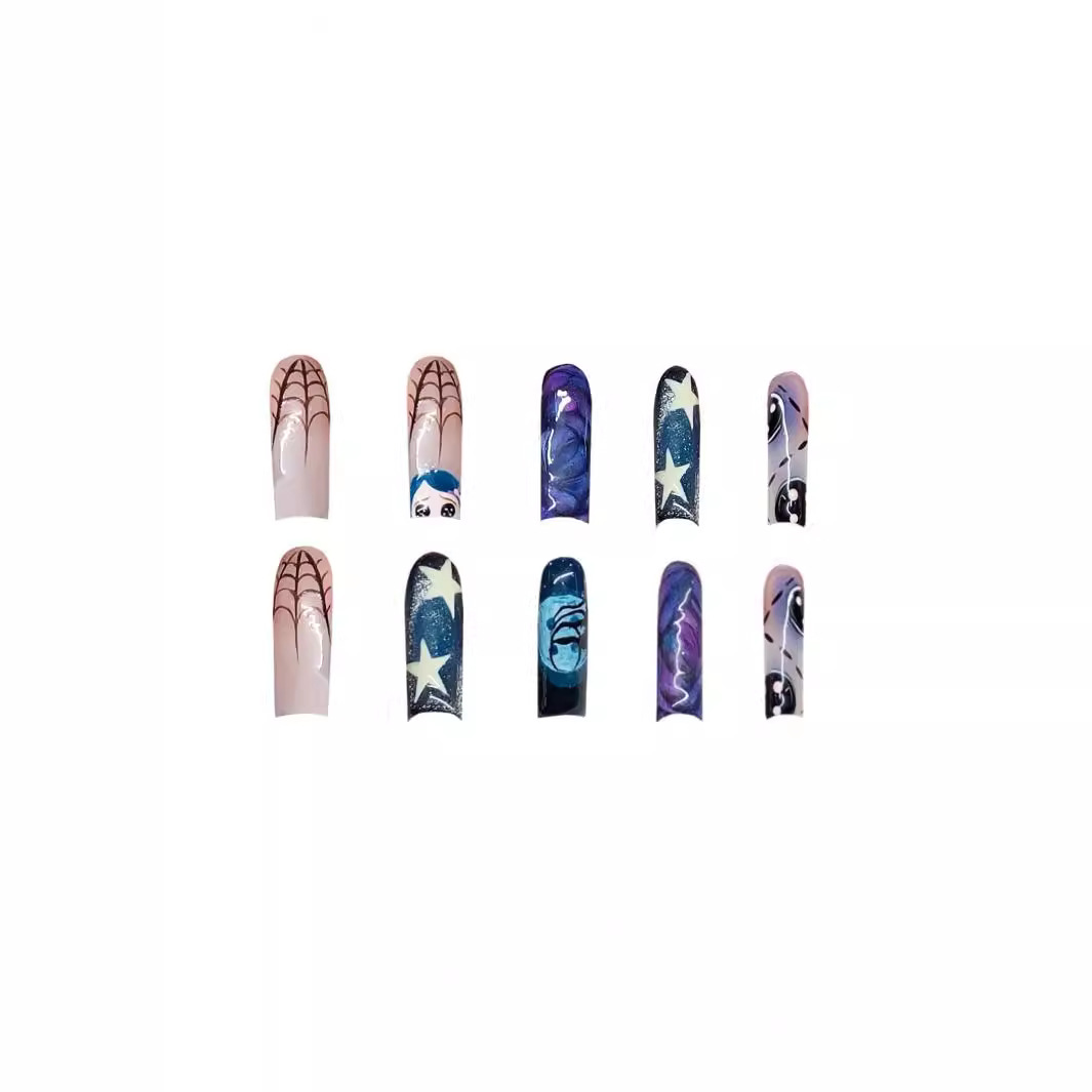 Unhas Postiças Graffiti Destac - Nail Art Press On avaliação e preço