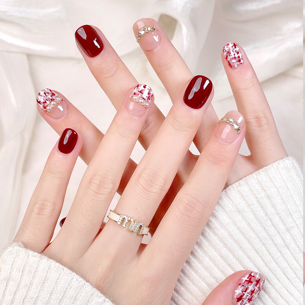 Kit de 10 Unidades de Unhas Po - Nail Art Press On avaliação e preço