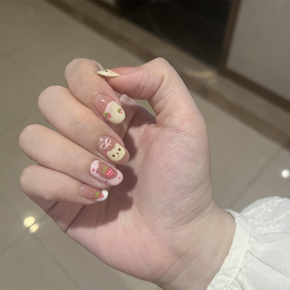 10 Unidades de Unhas Postiças  - Nail Art Press On avaliação e preço